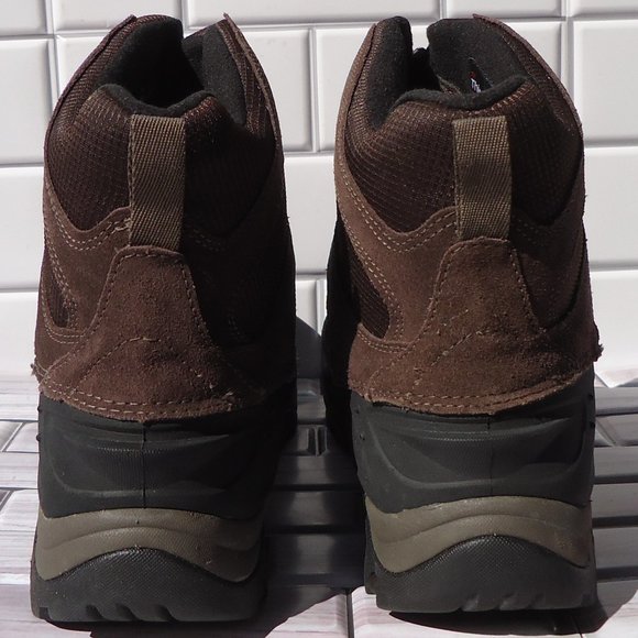 SIZE 12. MERELL insulated waterproof zip up front suede boot. main image 7